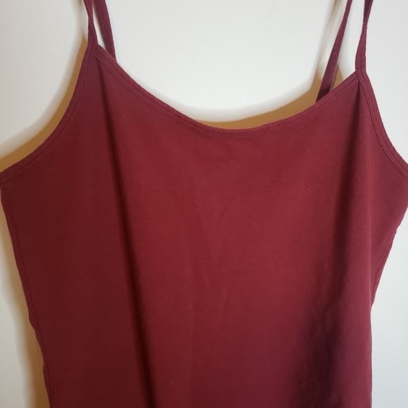 Torrid burgundy body suit size 0 - Picture 3 of 4